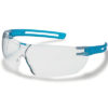 uvex xfit blue safety spectacles