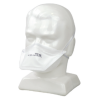 N95, FFP2 disposable respirator on a mannequin head